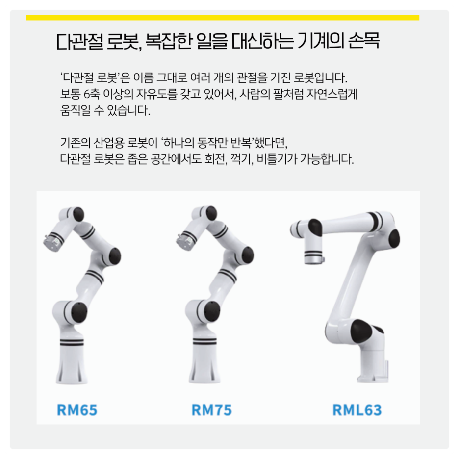 중소 제조업의 구세주, 다관절 로봇의 실용화 시대
