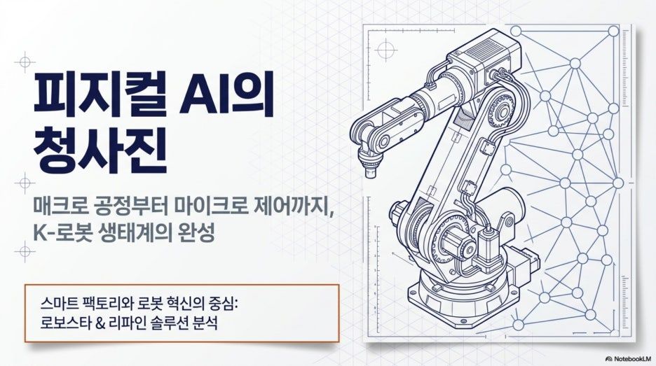 스마트 팩토리와 로봇 혁신의 중심: 로보스타(Robostar) 개발 현황 및 리파인(REFIND) 로봇 솔루션 분석