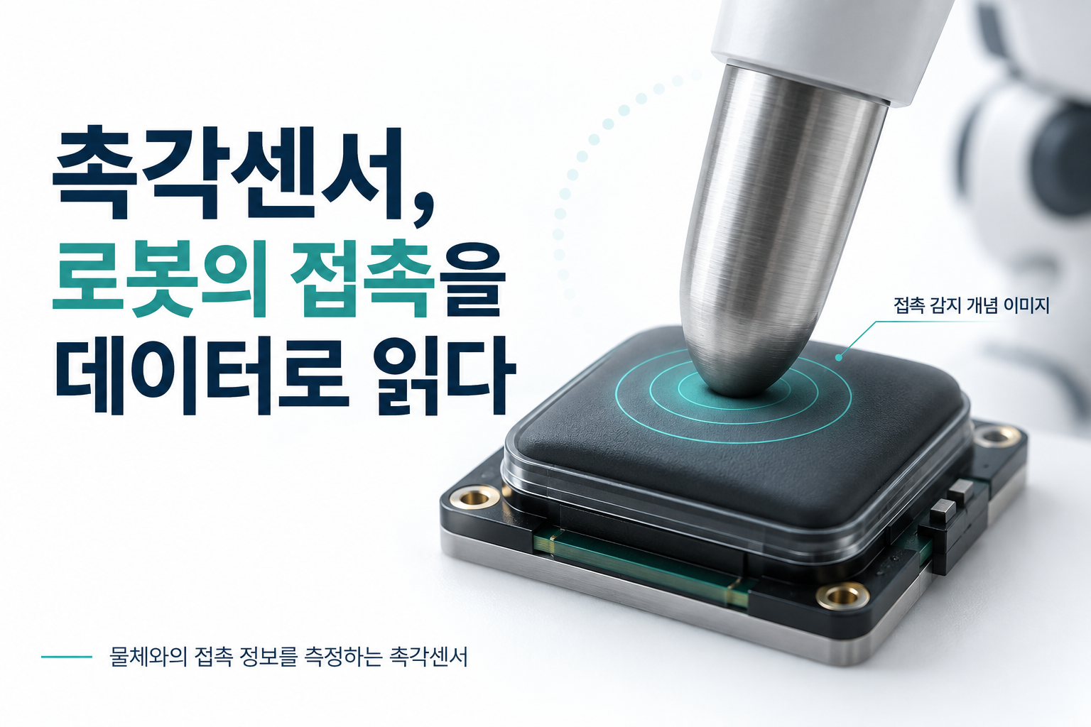 촉각센서란? 로봇의 접촉 감지부터 선택 기준까지